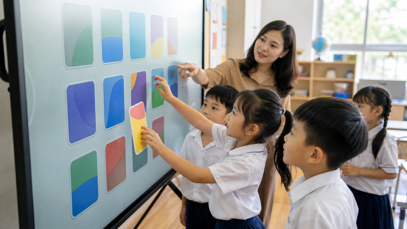 Ứng dụng mô hình thiết bị lớp học thông minh theo từng cấp học