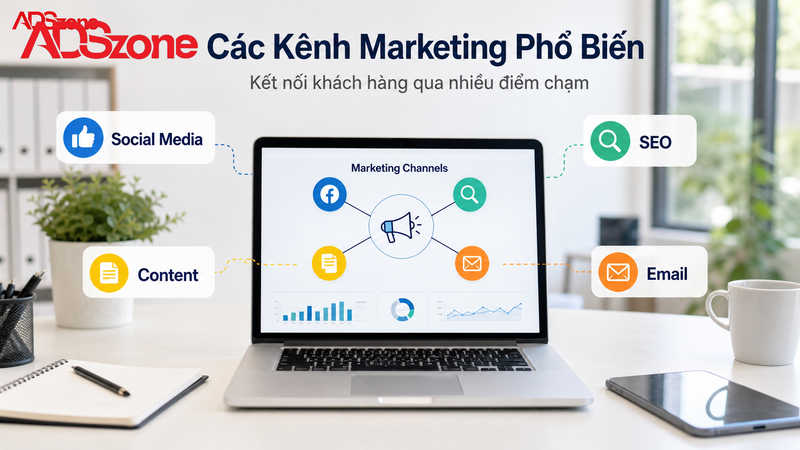 Các Kênh Marketing Phổ Biến Nhất Hiện Nay