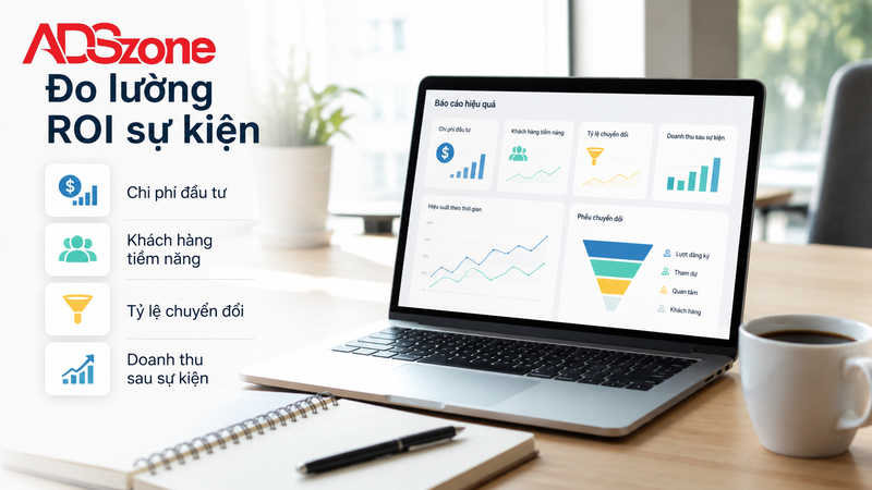 Cách đo lường hiệu quả và tính chỉ số ROI của Marketing Event