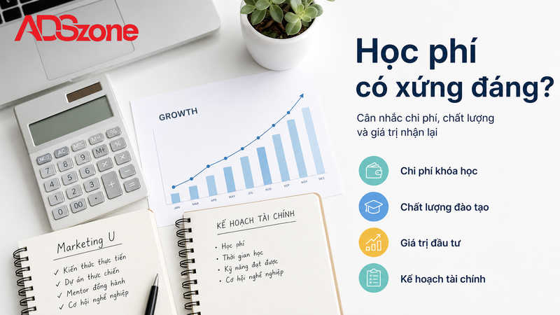 Chi phí dịch vụ và học phí Marketing U có xứng đáng đầu tư?
