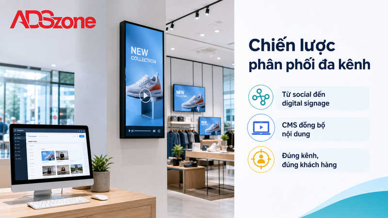 Chiến Lược Phân Phối Marketing Video Đa Kênh: Từ Social Đến Digital Signage