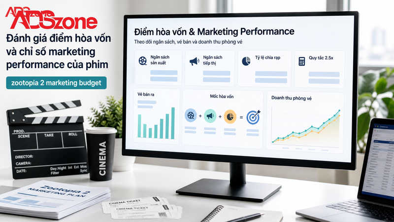 Đánh giá điểm hòa vốn và chỉ số marketing performance của phim