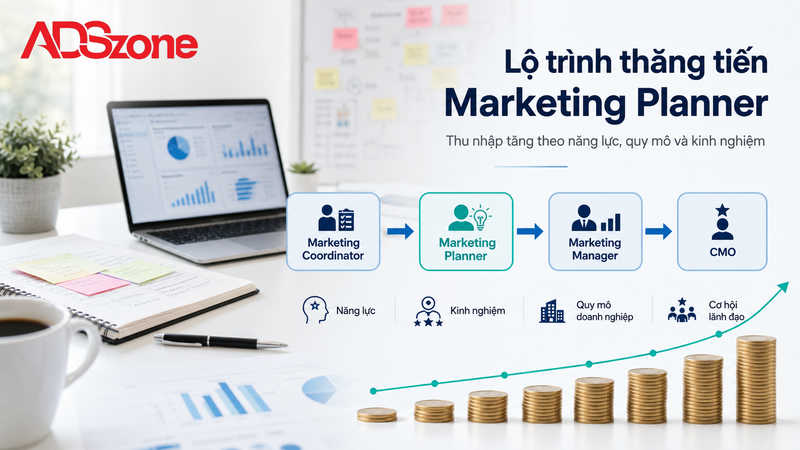 Mức lương và cơ hội thăng tiến của Marketing Planner