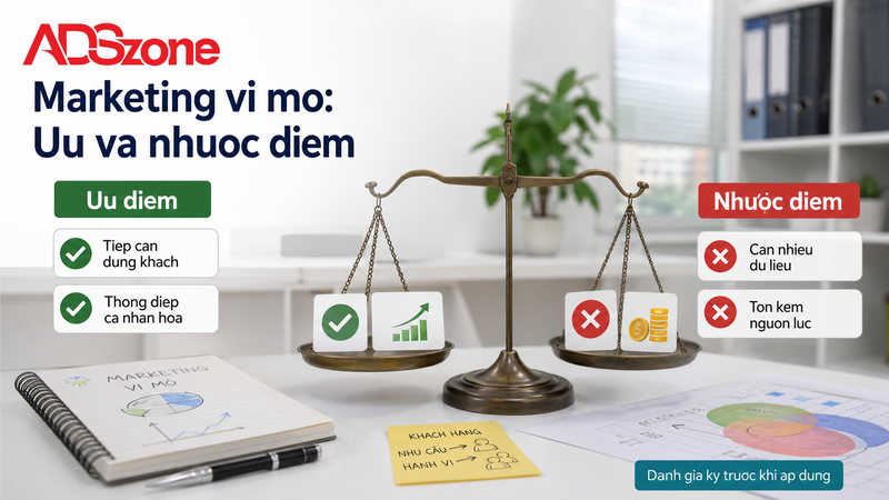 Phân tích ưu nhược điểm và đối tượng nên áp dụng Marketing vi mô