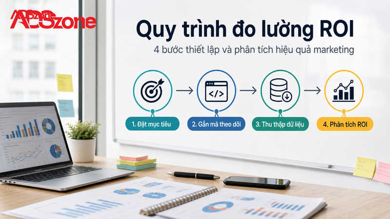 Quy trình đo lường ROI trong marketing chi tiết từng bước