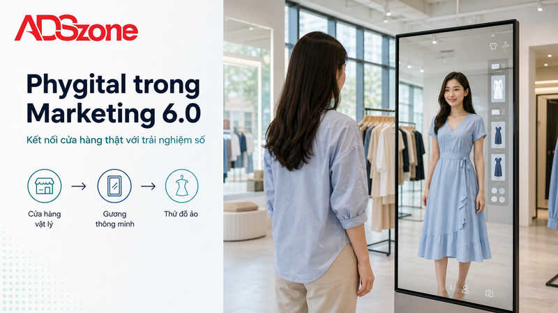 Trải nghiệm Phygital: Trọng tâm của chiến lược Marketing 6.0
