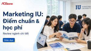 Ngành Marketing IU: Điểm chuẩn, học phí và review chi tiết