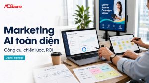 Toàn diện về Marketing AI: Công cụ, Chiến lược & Ứng dụng