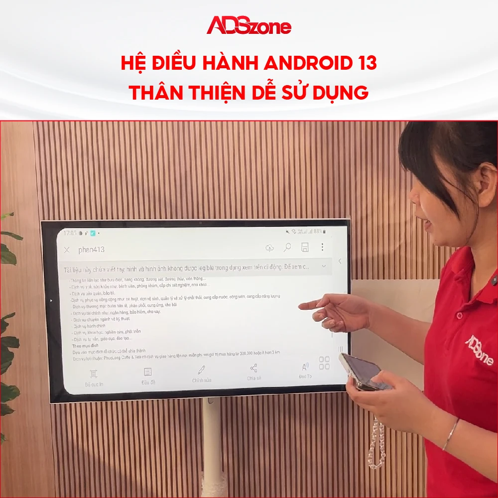 Giao Diện Trực Quan, Thao Tác Dễ Dàng