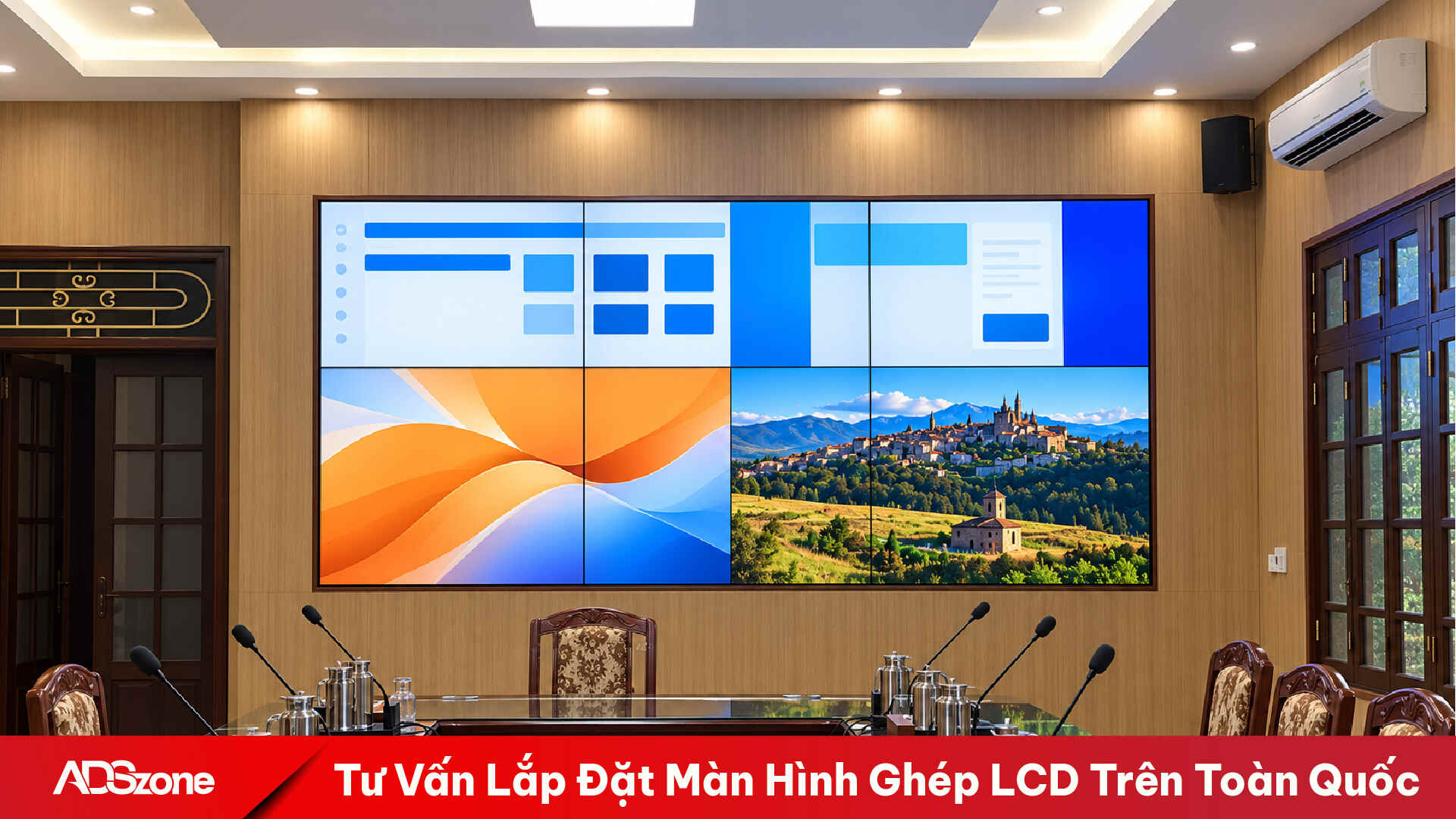 ADSzone – Đơn vị tư vấn, cung cấp và lắp đặt màn hình ghép chính hãng cho doanh nghiệp