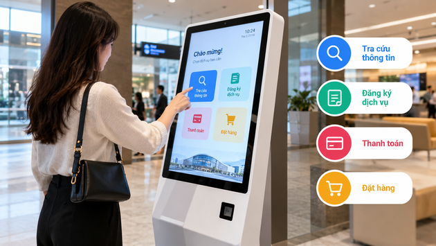 Kiosk cảm ứng là gì?