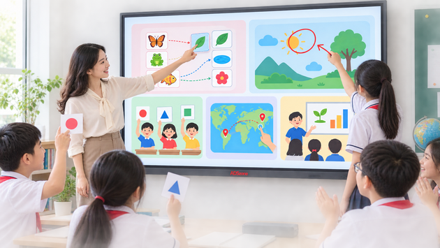 5 cách ứng dụng bảng cảm ứng dạy học trong lớp học