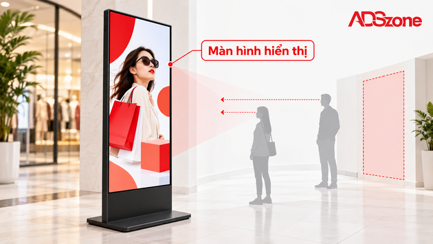 Các thành phần có thể được tích hợp trong hệ thống Digital Signage