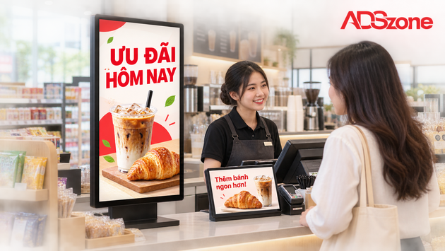 Digital signage thường được ứng dụng trong nhiều ngành nghề khác nhau