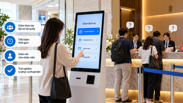 Ưu điểm và hạn chế của kiosk cảm ứng