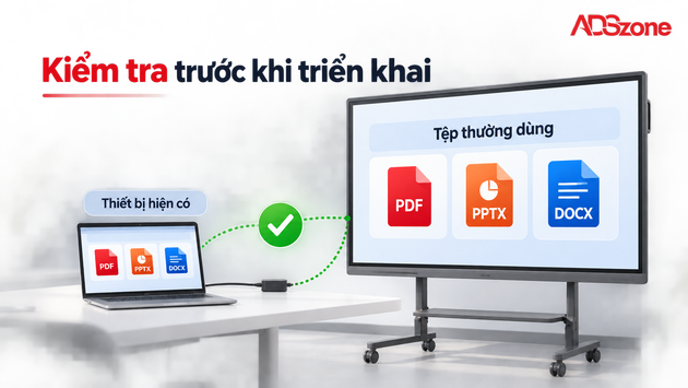 Những điều cần kiểm tra trước khi triển khai