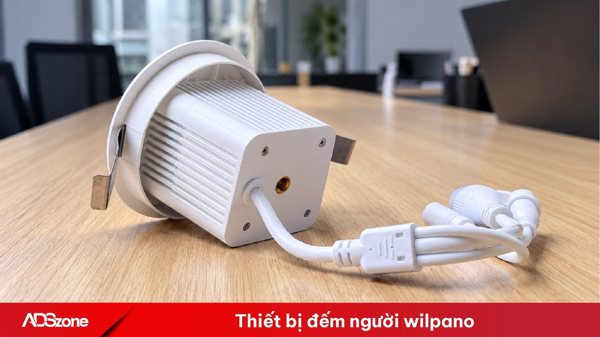 Thiết bị đếm người WIPANO Mini HEAT MAP hỗ trợ phân tích bản đồ nhiệt và theo dõi phân bố lưu lượng người