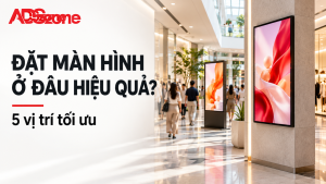Vị trí lắp đặt màn hình quảng cáo tối ưu: Nguyên tắc và 5 gợi ý hiệu quả