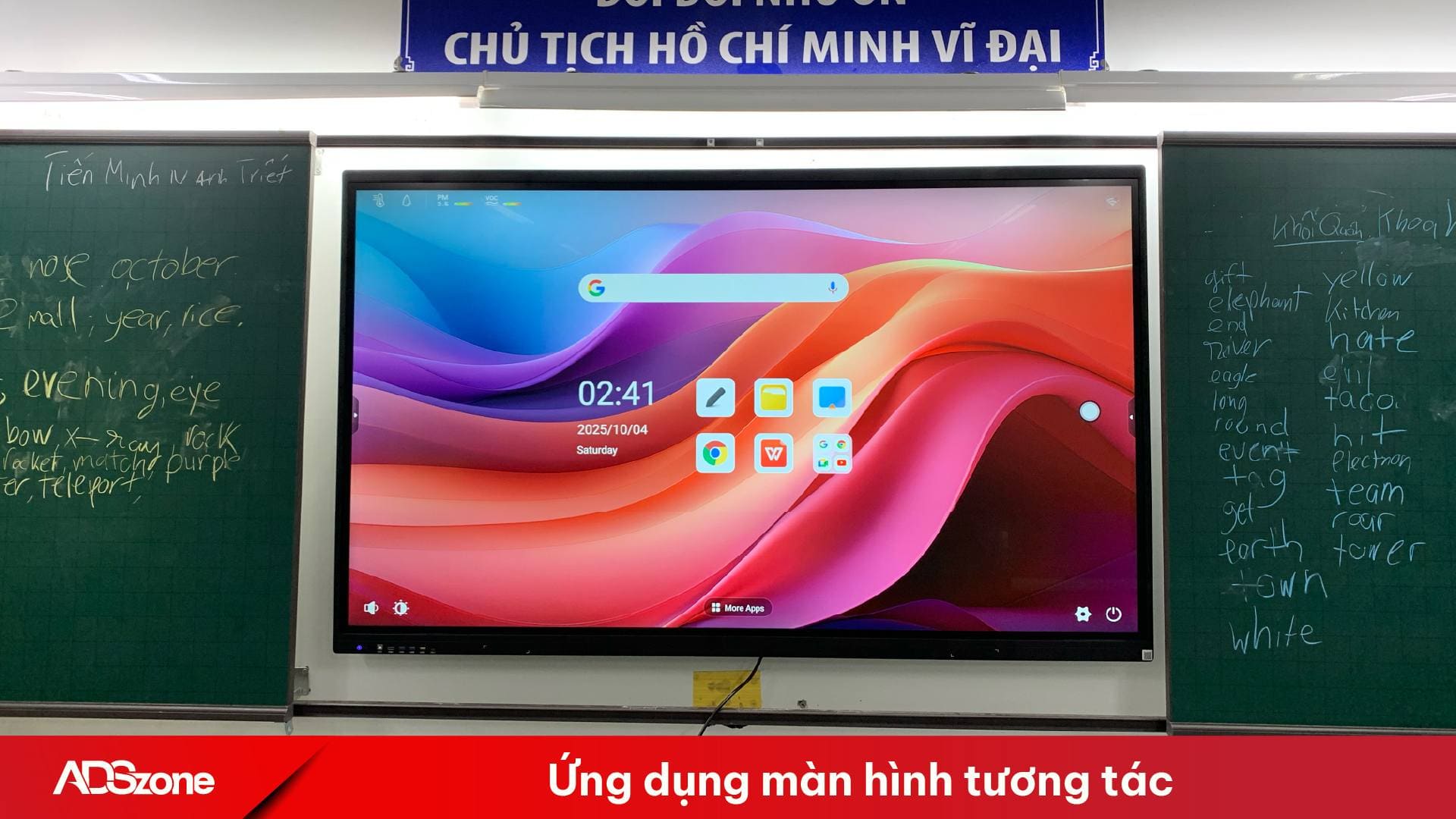 Ứng dụng màn hình tương tác trong giáo dục, phòng họp doanh nghiệp và không gian thiết kế sáng tạo 
